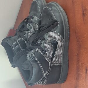 Black High Top Nike Sneakers